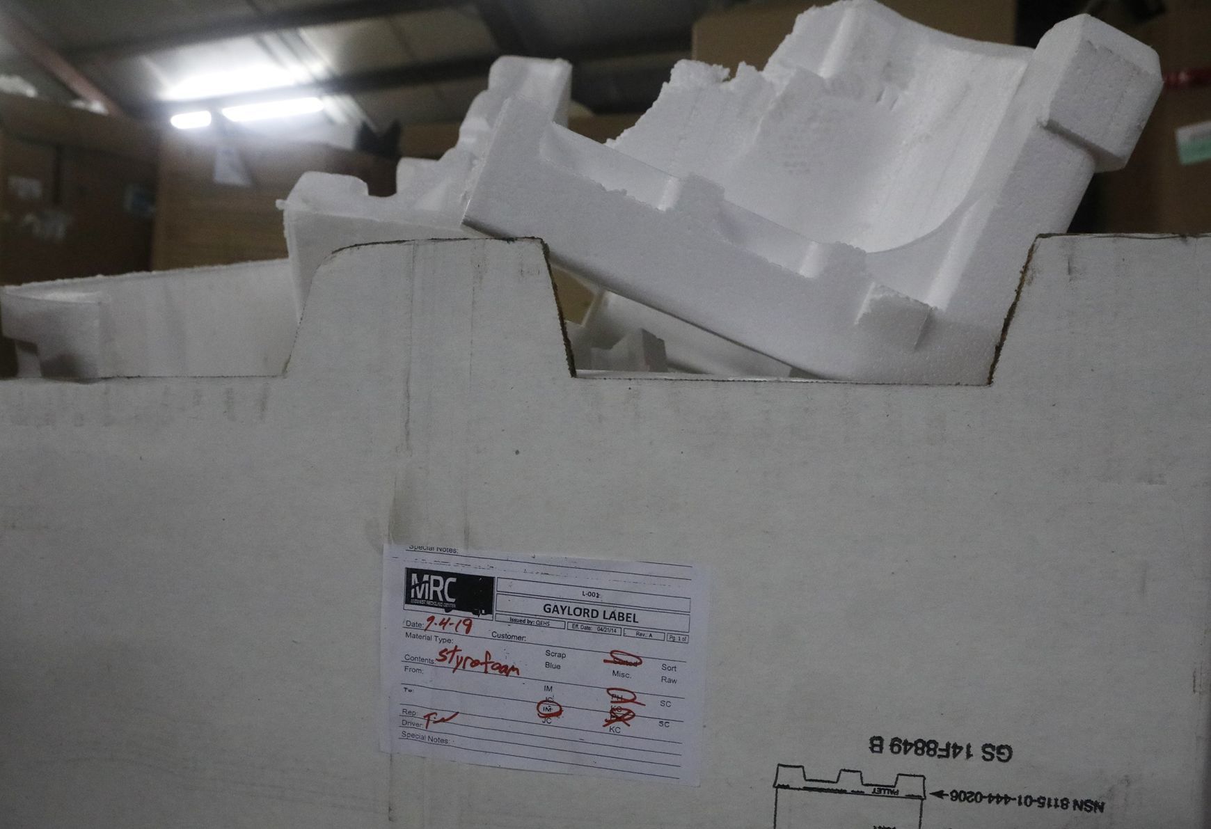 Midwest Recycling Center de-manufactures almost anything electronic
